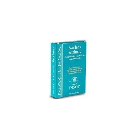 Naclens enzimas 10 comprimidos Disop - 1