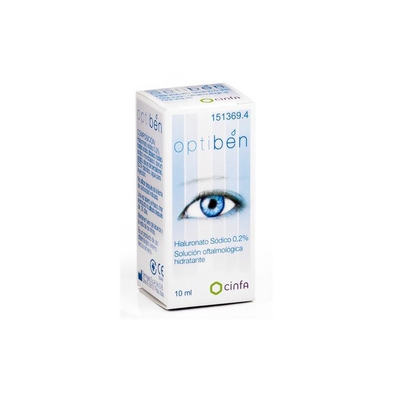 Optiben lubricante ocular gotas 10 ml Optiben - 1