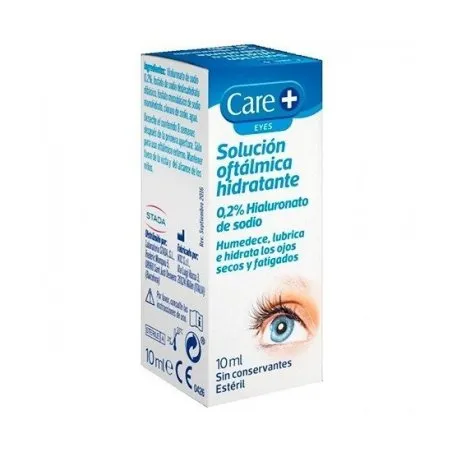Care+sol.oftal.hidrat.hialuron 0,2% 10 m Care+ - 1