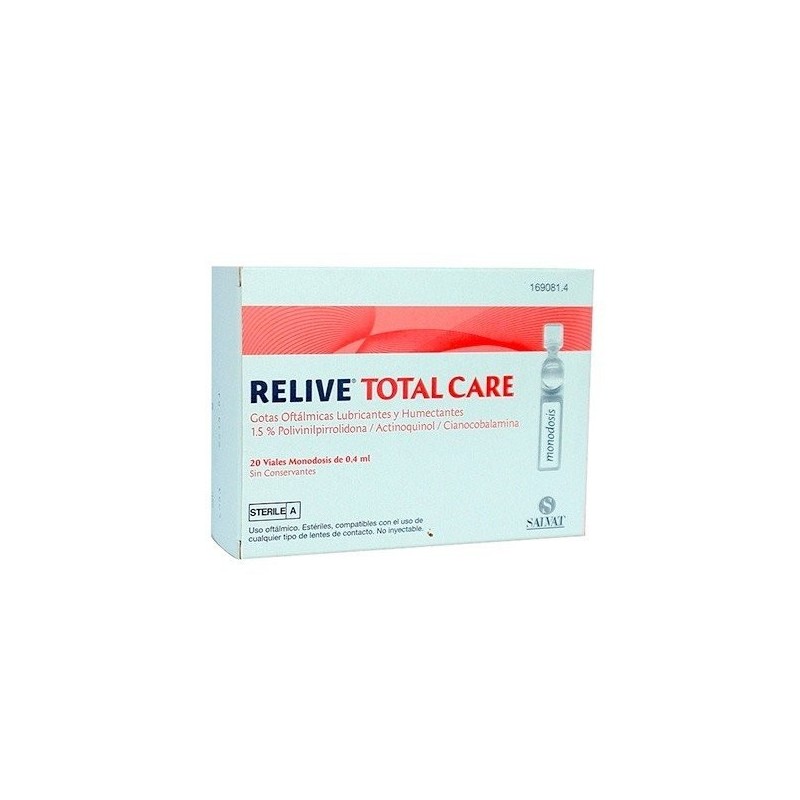 Relive total care gotas oftálmicas 20 monodosis Relive - 1