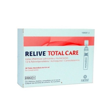 Relive total care gotas oftálmicas 20 monodosis Relive - 1