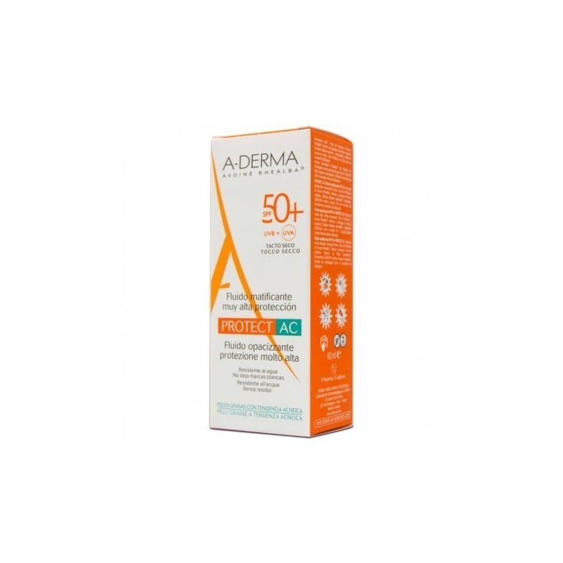 Aderma protect-ac fluid matific 50+ 40ml Aderma - 1