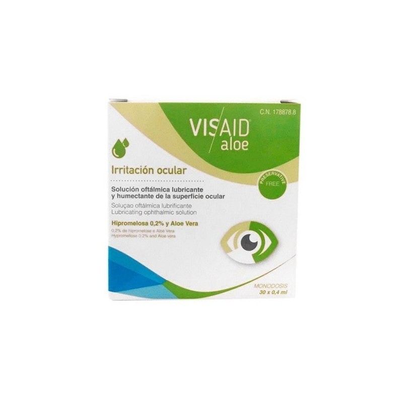 Visaid aloe irritacion 30 x 0,4ml Visaid - 1