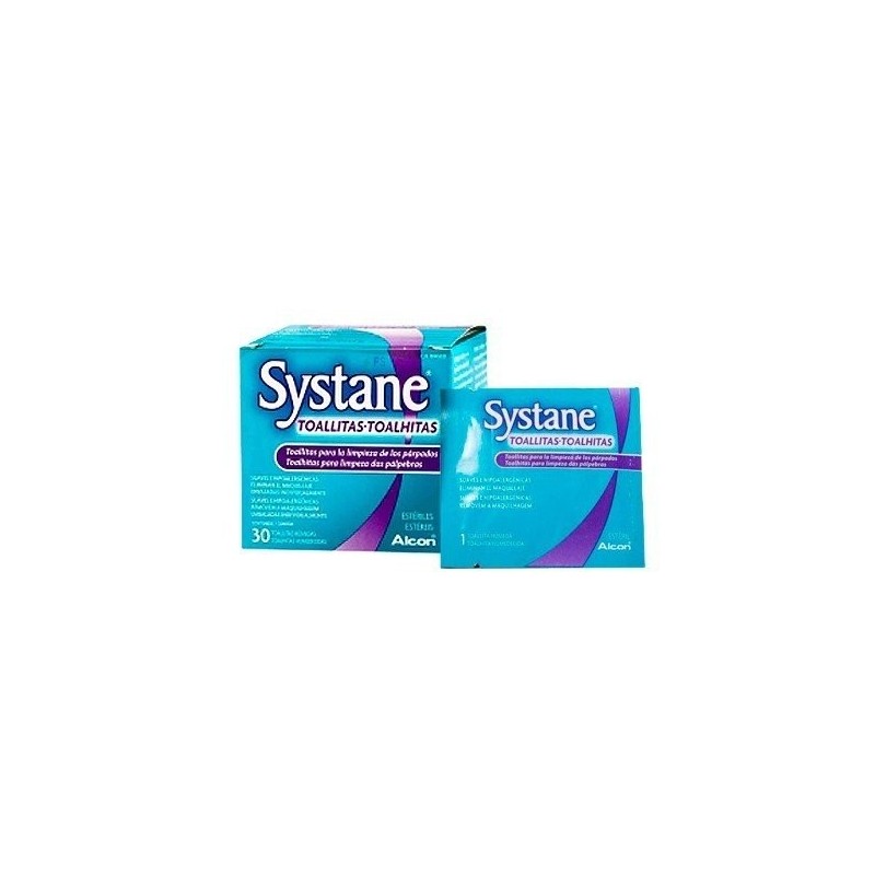 Systane 30 toallitas humedas esteriles Systane - 1