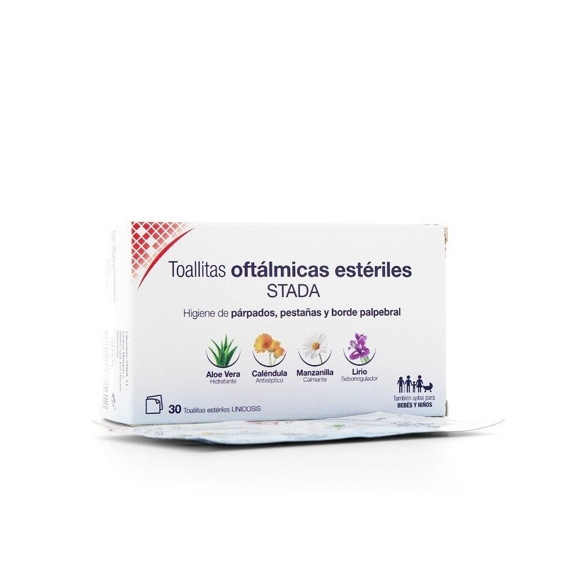 Care+ toallitas oftálm esteril stada 30u Care+ - 1