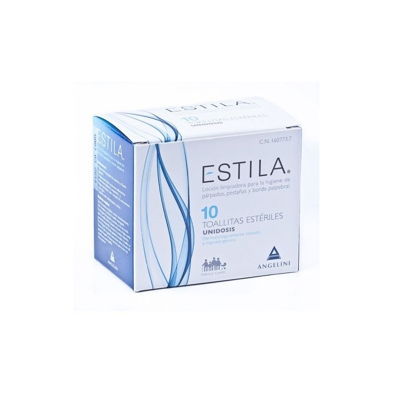 Estila parpados/pestañas 10 toallitas Estila - 1