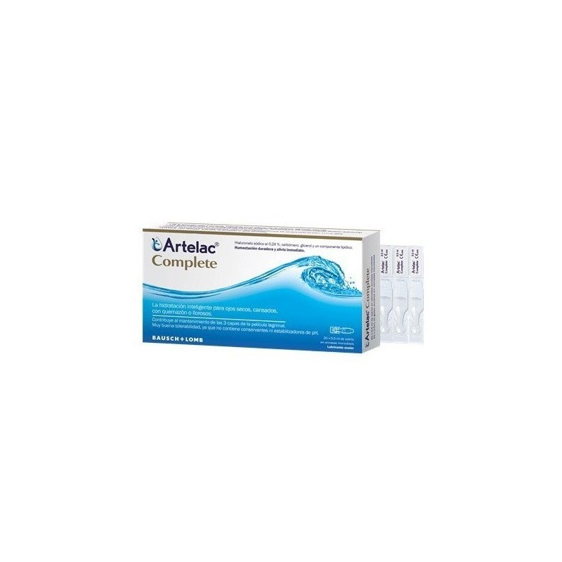 Artelac complete colirio ojo seco 30 monodosis Artelac - 1