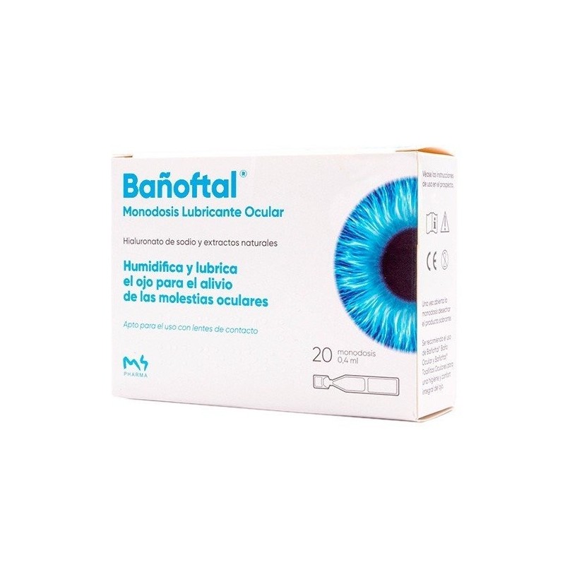 Bañoftal lubricante ocular 20 monodosis Bañoftal - 1
