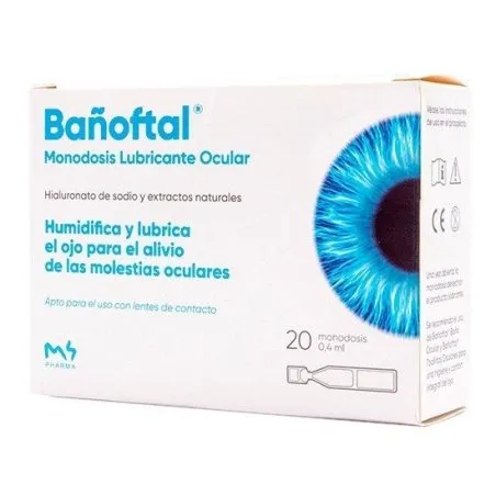 Ba&ntilde;oftal lubricante ocular 20 monodosis Ba&ntilde;oftal - 1