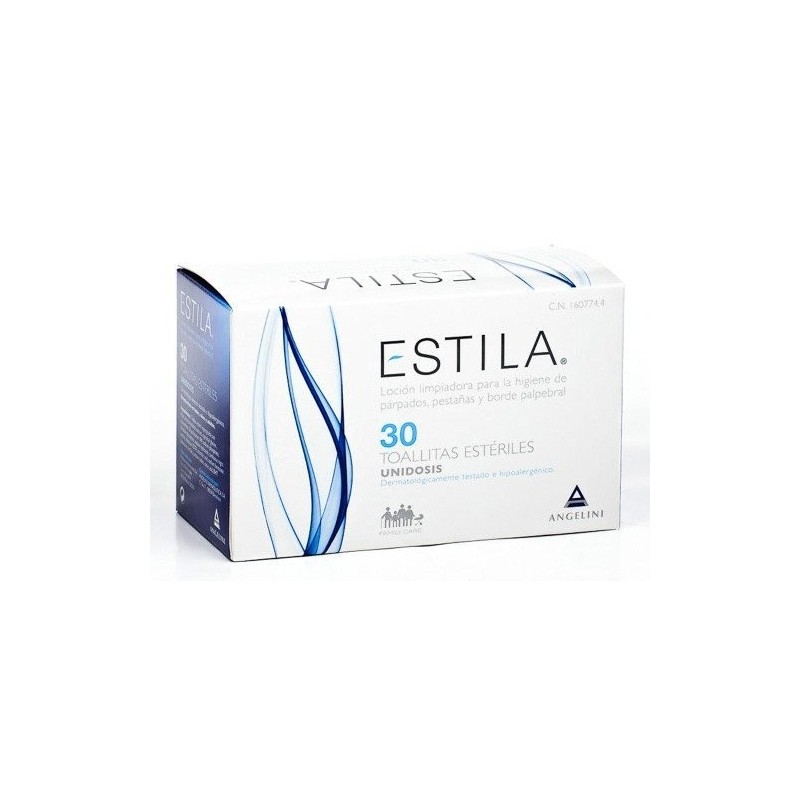 Estila parpados/pestañas 30 toallitas Estila - 1