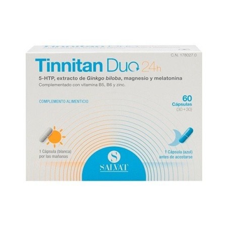 Tinnitan duo 24h 30 cápsulas Salvat - 1