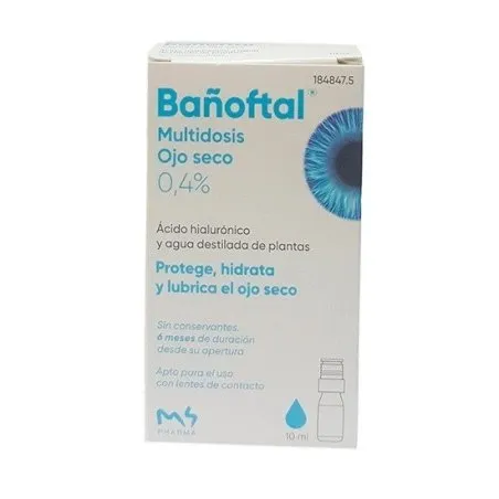Ba&ntilde;oftal ojo seco multidosis 0,4% 10 ml Ba&ntilde;oftal - 1