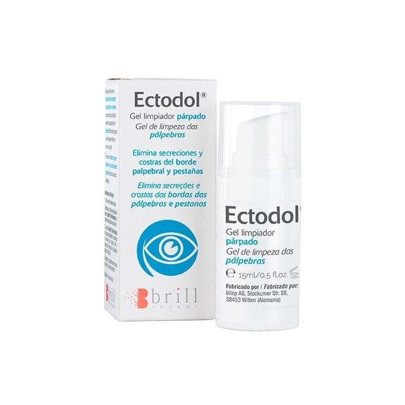 Ectodol gel limpiador parpados 15ml Ectodol - 1