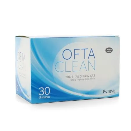 Ofta clean toallitas oftalmol&oacute;gicas est&eacute;riles 30 unidades Ofta Clean - 1