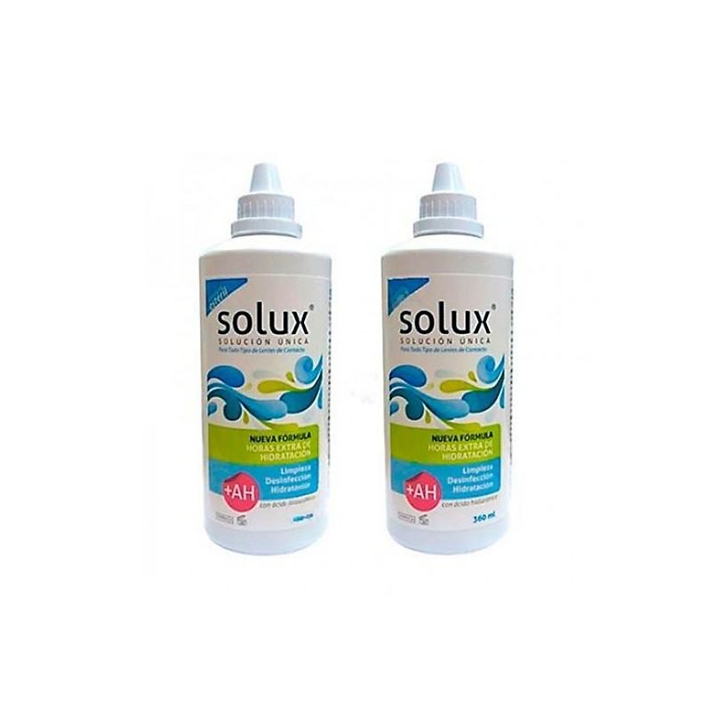 Solux solución unica + ah 360ml x 2uds Solux - 1