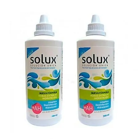 Solux soluci&oacute;n unica + ah 360ml x 2uds Solux - 1