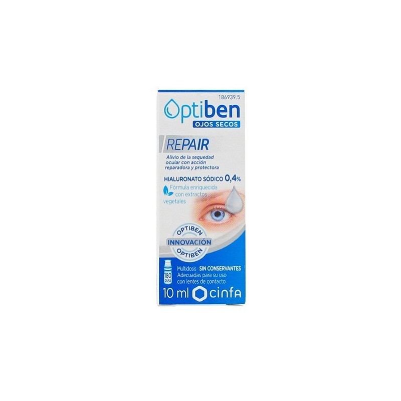 Optiben ojos secos repair 10ml Optiben - 1