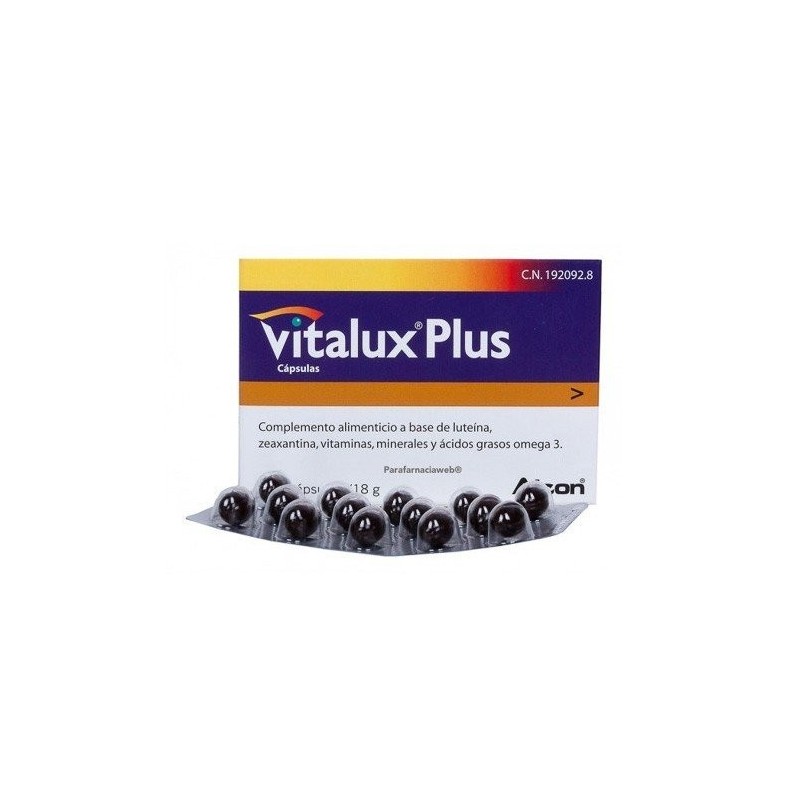 Vitalux plus 84 capsulas Vitalux - 1