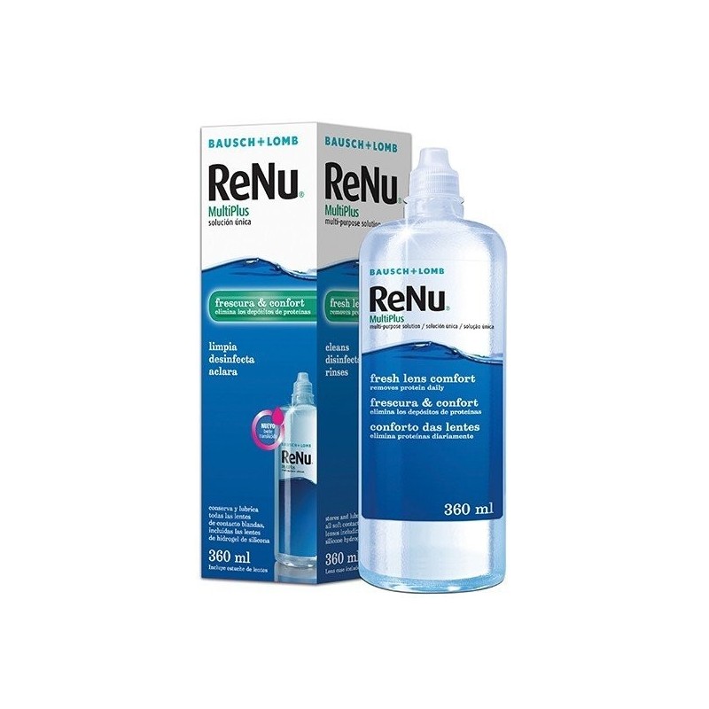 Renu multiplus sol lentes unica B&L 360 Renu - 1
