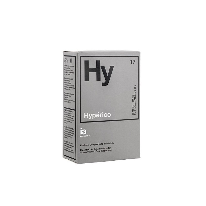 Interapothek hypérico 400mg 60 cápsulas Interapothek - 1