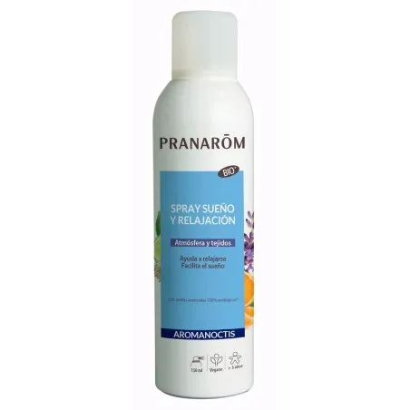 Pranarom aromanoctis spray sue&ntilde;o relaja bio 150ml Pranarom - 1