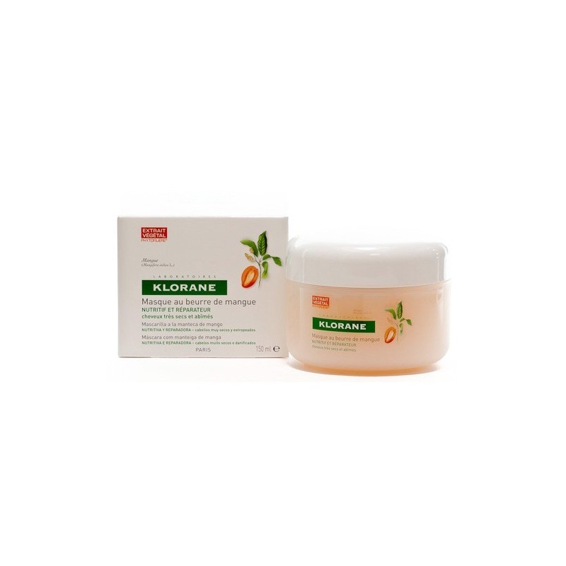 Klorane mascarilla nutrit mango 150 ml Klorane - 1