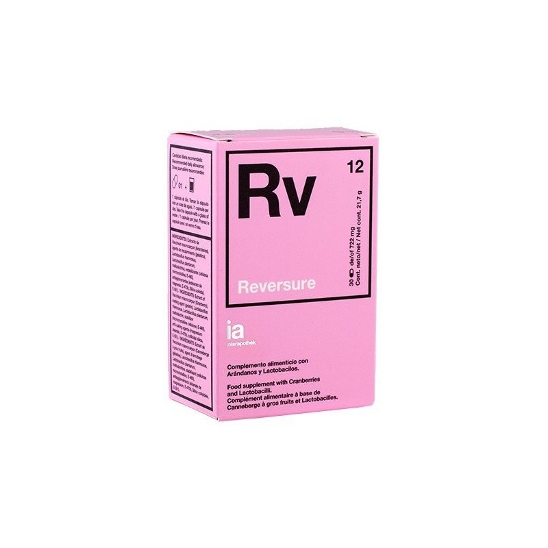 Interapothek reversure (infecciones urinarias) 30 cápsulas Interapothek - 1