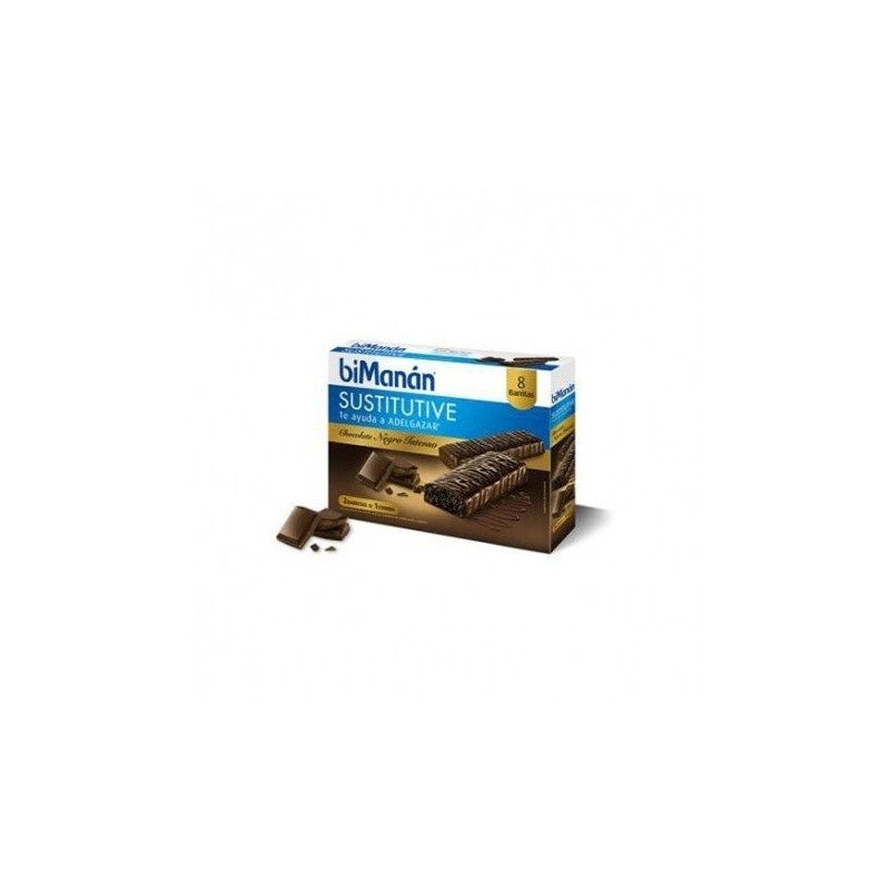 Bimanan barritas choco intenso 8 uds Bimanan - 1