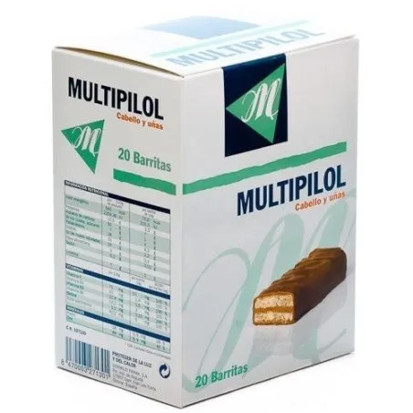 Multipilol cabello y u&ntilde;as 20 barritas Multipilol - 1