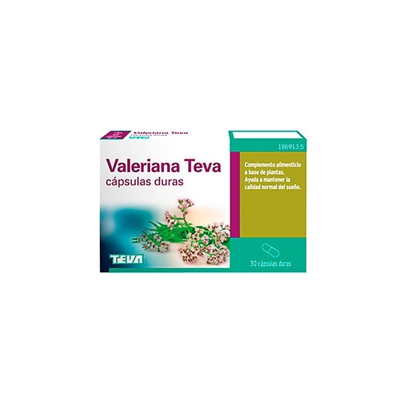 Valeriana teva 200 mg 30 cápsulas Teva - 1