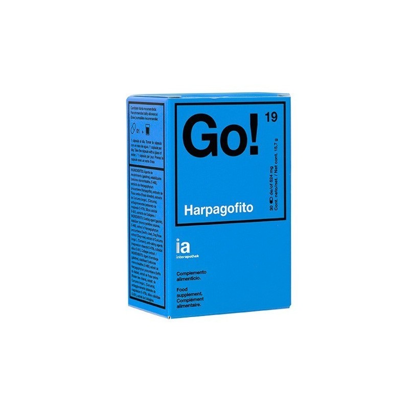 Interapothek go! (harpagofito) 30 cápsulas Interapothek - 1