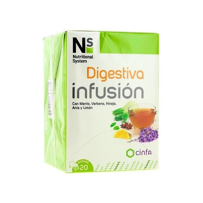 Ns digesconfort infusion 20 sobres  - 1