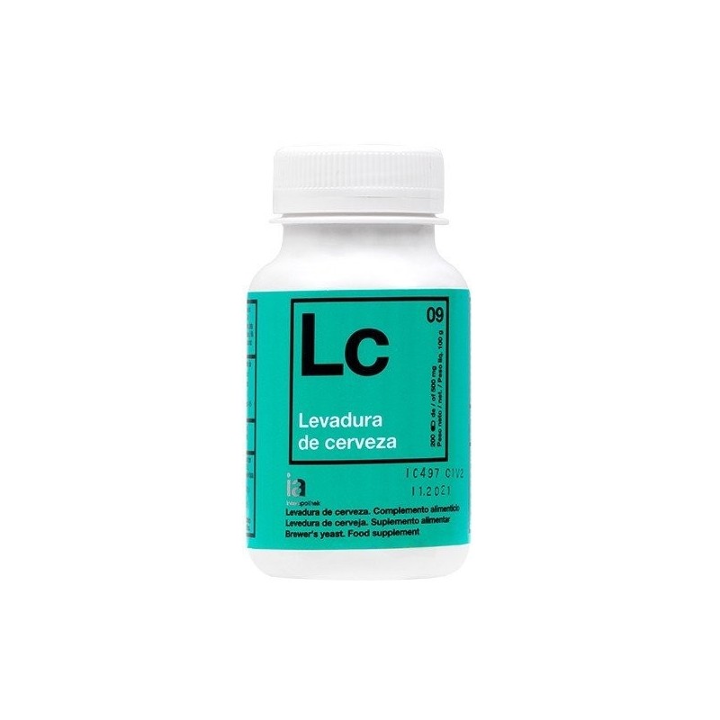 Interapothek levadura cerveza 200 comprimidos Interapothek - 1