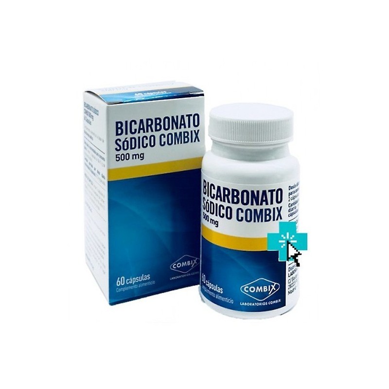 Bicarbonato combix 500 mg 60 cápsulas Clarben - 1