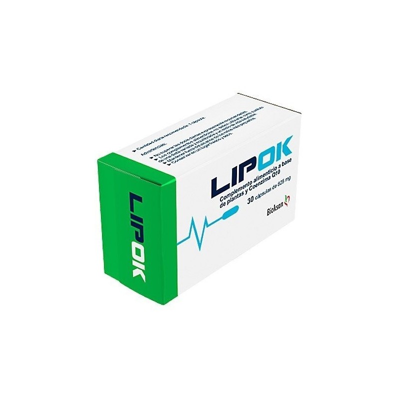 Lipok 30 cápsulas Bks - 1