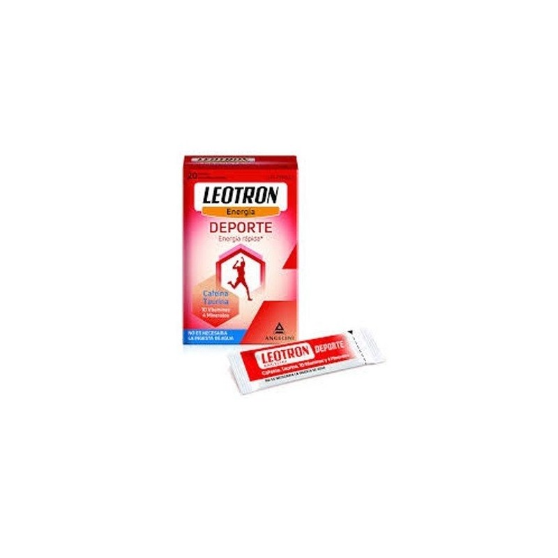 Leotron deporte 20 sobres bucodispersable Leotron - 1