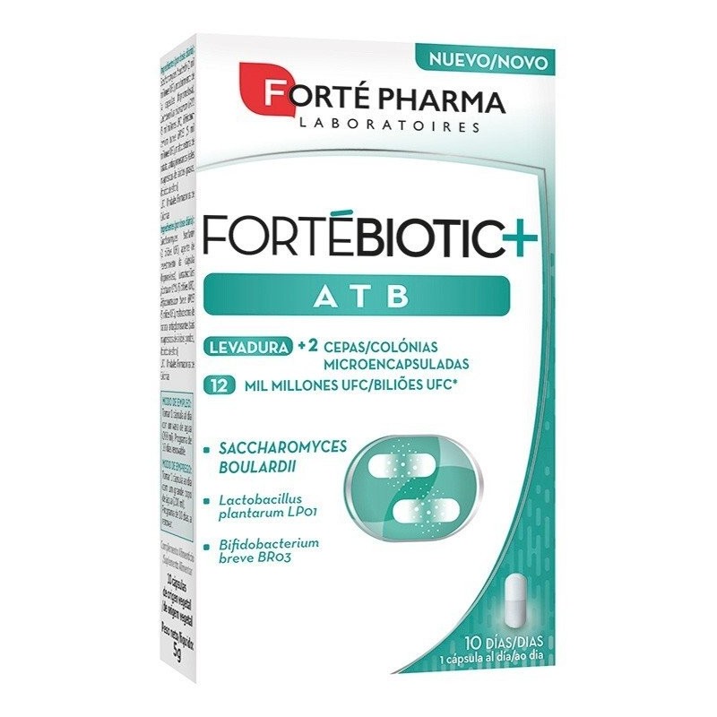Forte pharma fortebiotic+ atb 10 capsulas Forte Pharma - 1