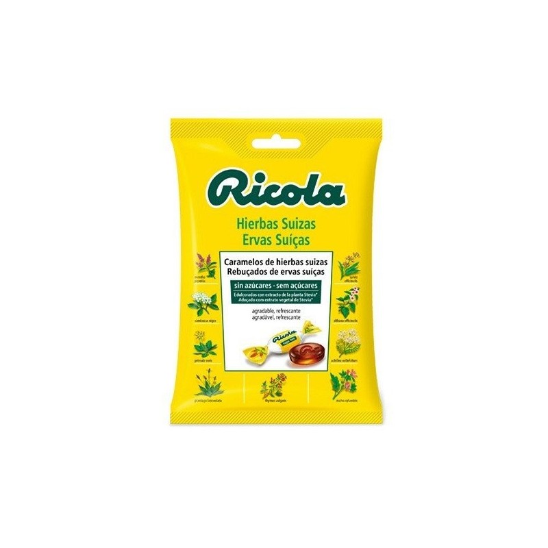 Ricola caramelos hierbas stevia sin azucar 70gr Ricola - 1