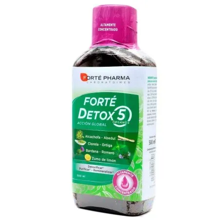 Forte pharma forte detox 5 &oacute;rganos 500ml Forte Pharma - 1