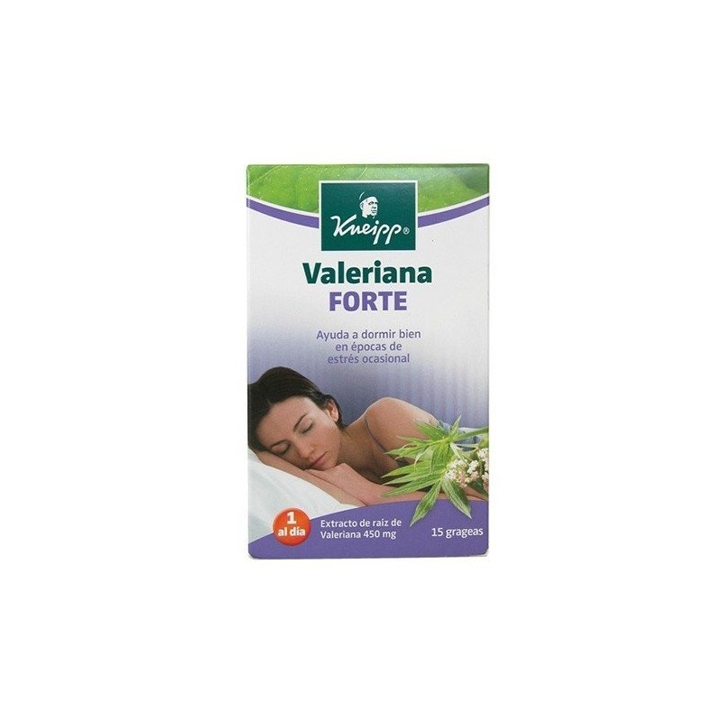Kneipp valeriana forte 450mg 15 grageas Kneipp - 1