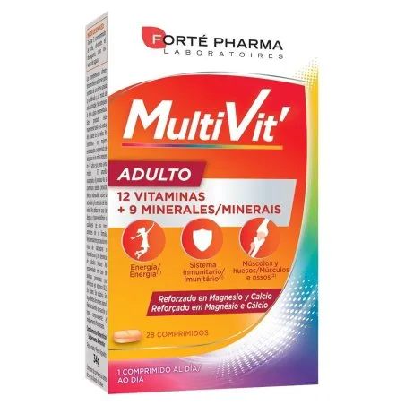 Forte pharma energy multivit adultos 28 comprimidos Forte Pharma - 1