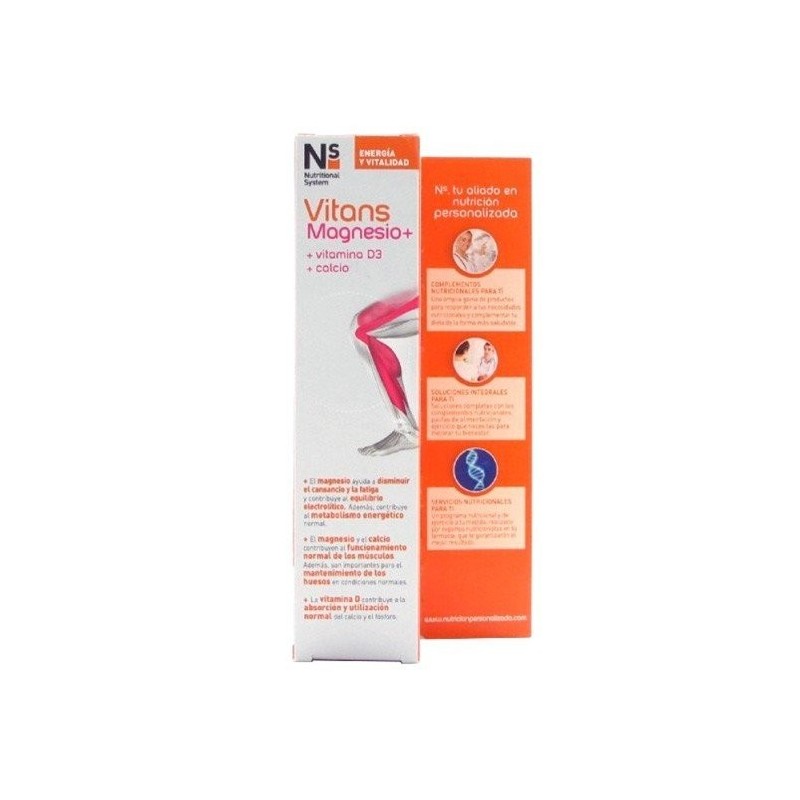 N+s vitans magnesio +400 10 comprimidos N+S - 1