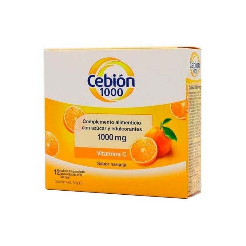 Cebion 1000 mg granulado 12 sobres Cebion - 1