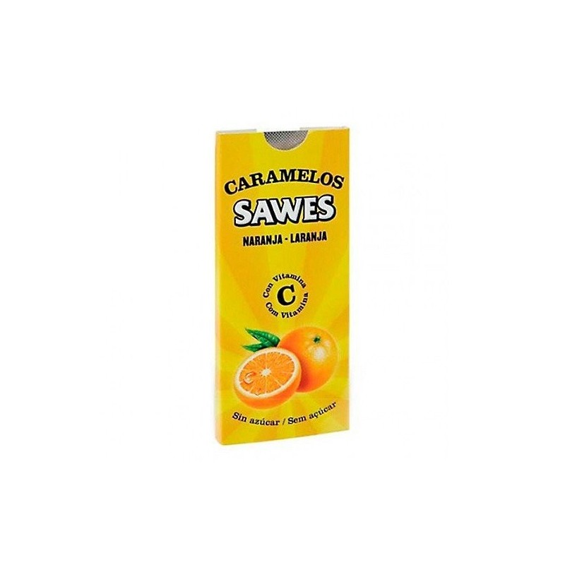 Caramelos sawes naranja s/a blister Sawes - 1