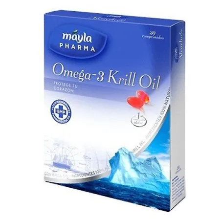 Mayla omega 3 krill 30 c&aacute;psulas Mayla - 1