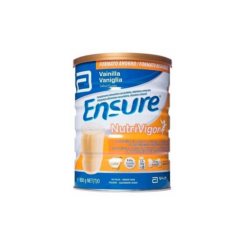 Ensure nutrivigor vainilla 850 gr. Ensure - 1