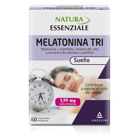 Natura essenziale melatonina tript&oacute;fano tri 60 comprimidos Natura Essenziale - 1