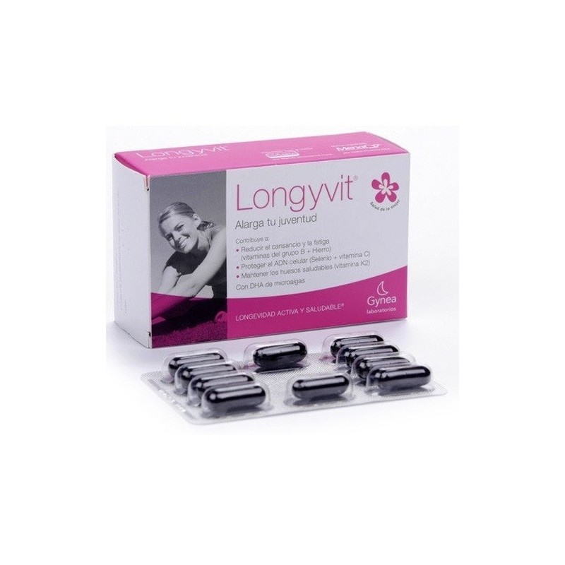 Longyvit 30 capsulas gelatina blanda Longyvit - 1