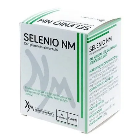 Selenio nm 90 c&aacute;psulas Nutrici&oacute;n M&eacute;dica - 1