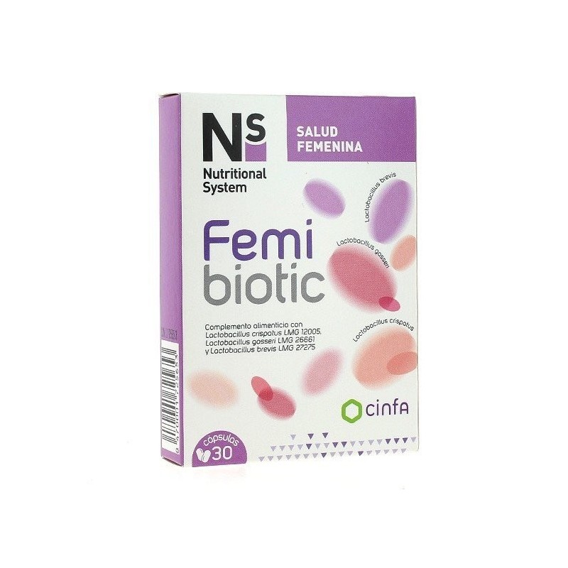 N+s femibiotic 30 capsulas N+S - 1